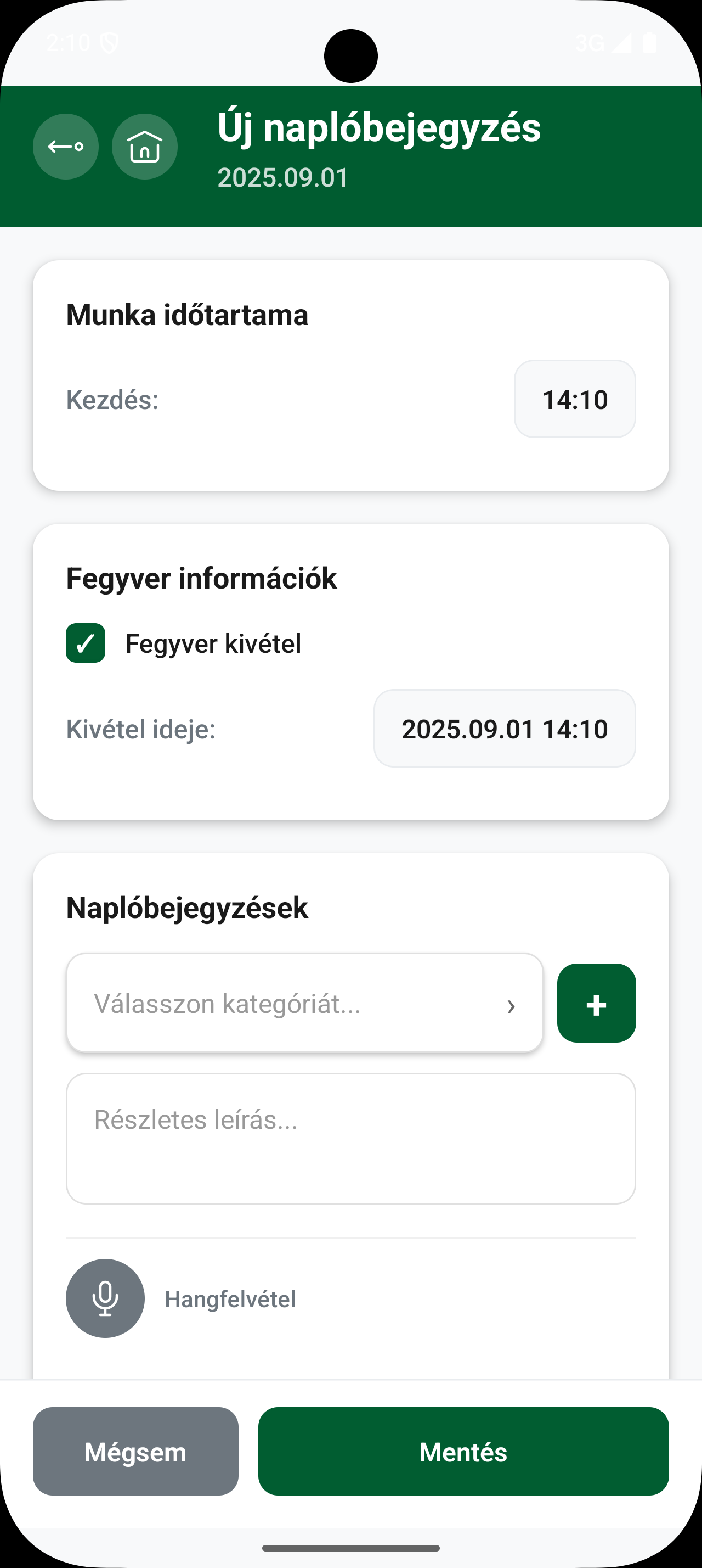 Digital Ranger Diary